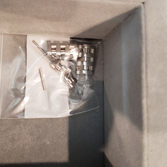 Michele CSX33 Silver Diamond-Accent Chronograph Watch main image 4